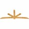 Ekena Millwork Alberta Rough Sawn Timber Gable Bracket, Western Red Cedar, 108"W x 49"H x 2"D x 6"F, 11/12 Pitch GBW108X49X0206ALB00RWR - alternate 5
